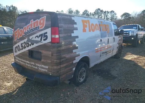 2006 GMC Savana Work Van z USA, uszkodzony, nr VIN 1GTHG39U561100684